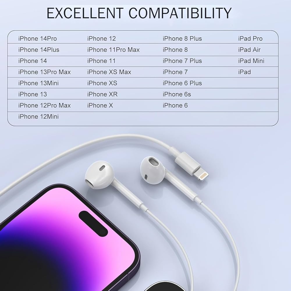 Lightning Earphone For iPhone